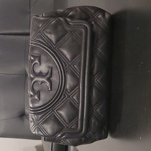 Tory Burch fleming soft clutch